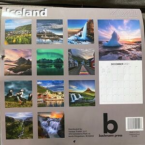 2021 Iceland Calendar - Multicolor